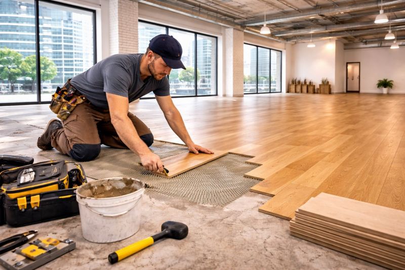 Commercial Hardwood Service in Santee, CA