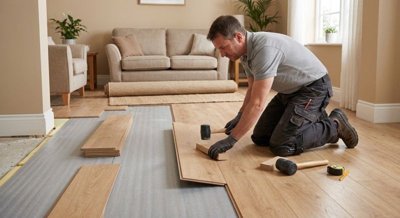 Laminate Floor Installation in Del Mar, CA