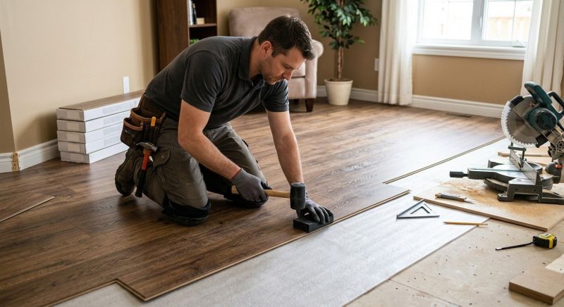 Laminate Floor Installation in Rancho Santa Fe, CA