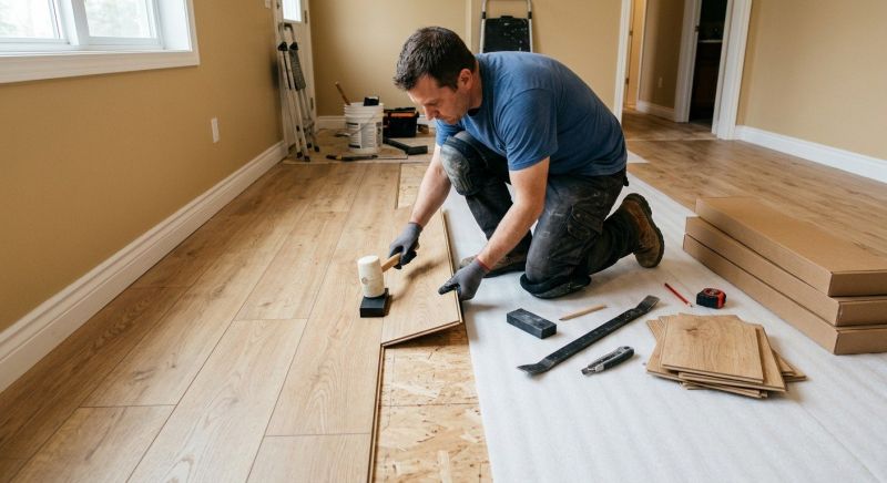 Laminate Floor Installation in Valley Center, CA