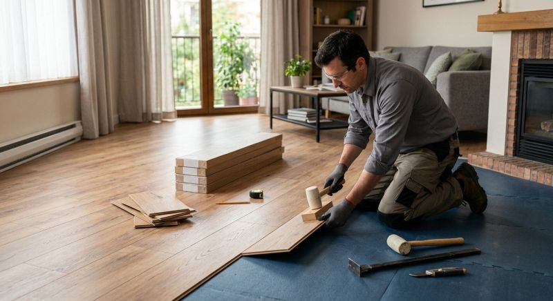 Laminate Floor Remodeling in Escondido, CA