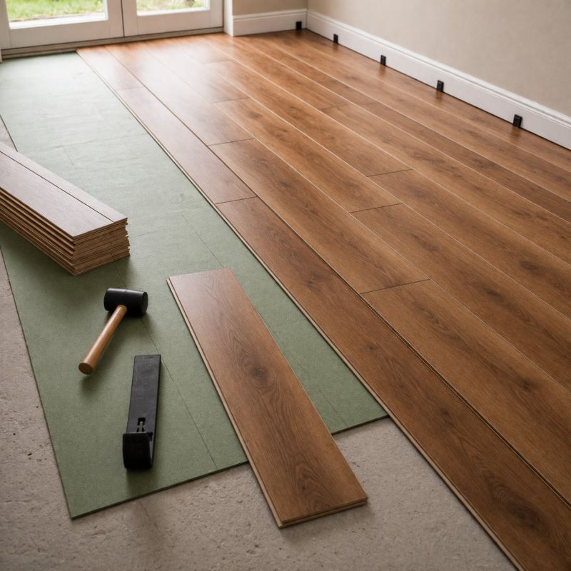 Laminate Floor Replacement in Del Mar, CA