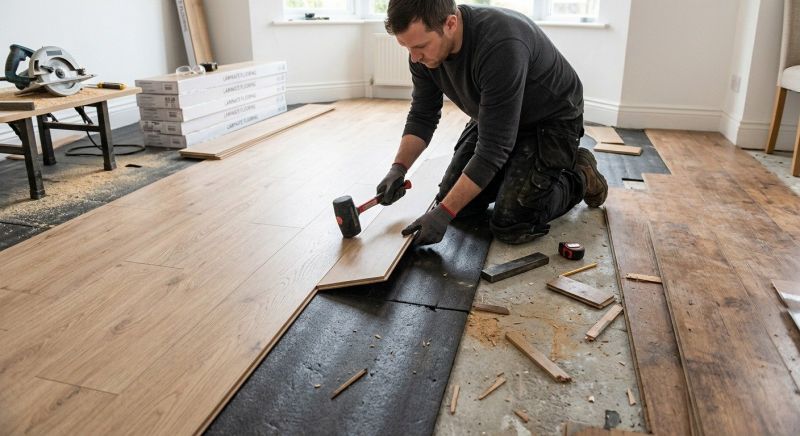 Laminate Floor Replacement in Oceanside, CA