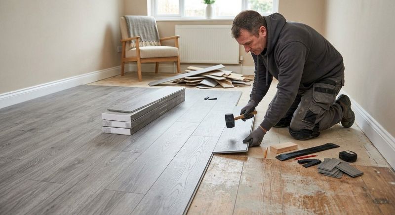 Laminate Floor Replacement in Poway, CA