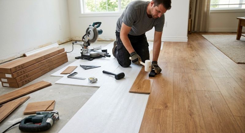 Laminate Floor Replacement in San Diego County, CA