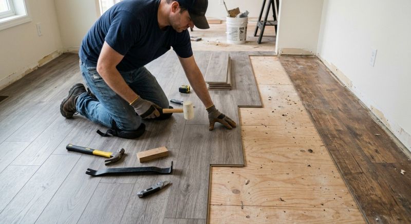 Laminate Floor Replacement in Valley Center, CA