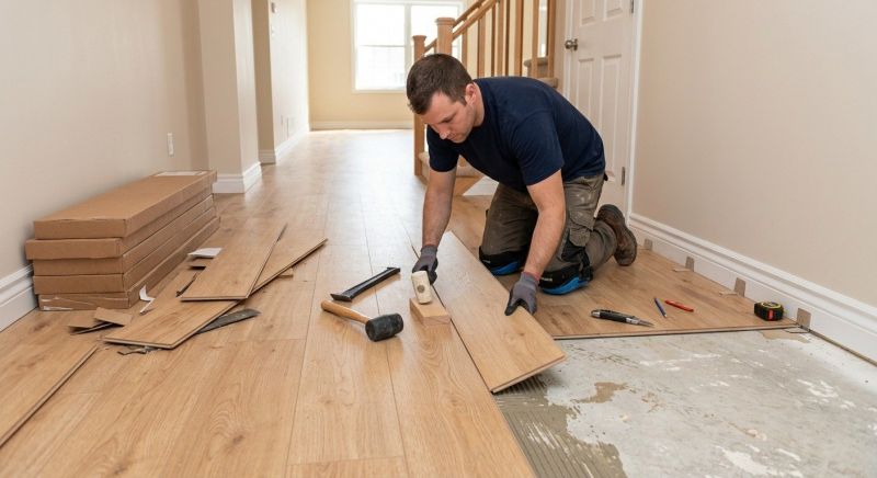 Laminate Floor Replacement in Valley Center, CA
