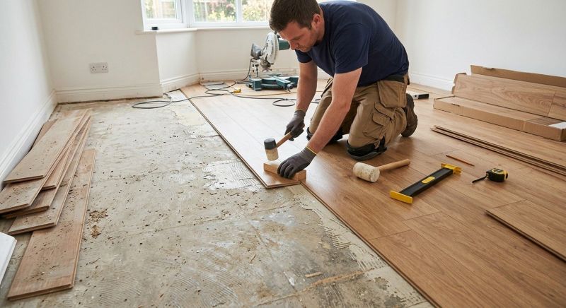 Laminate Floor Replacement in Vista, CA