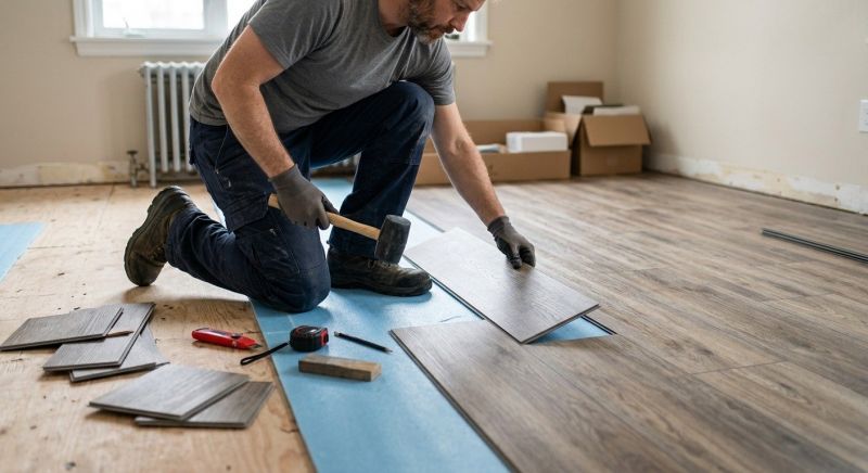 Linoleum Floor Installation in Santee, CA