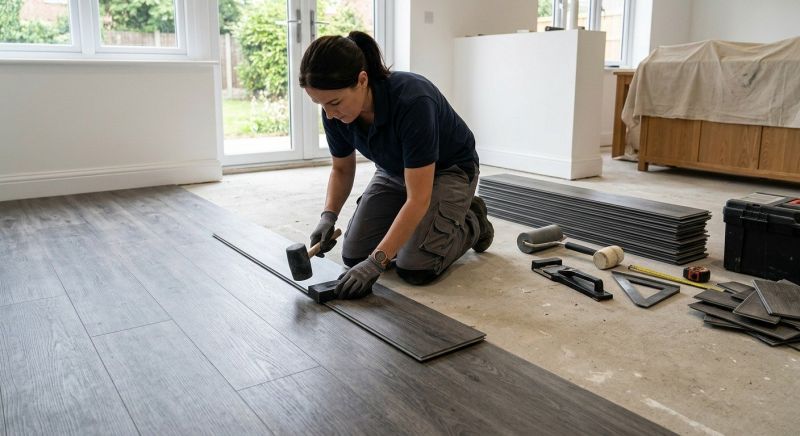Luxury Vinyl Tile Installation in Escondido, CA