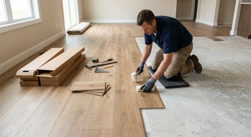 Lvt Flooring Installation in Poway, CA