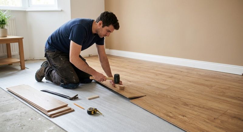 Plank Laminate Installation in Escondido, CA