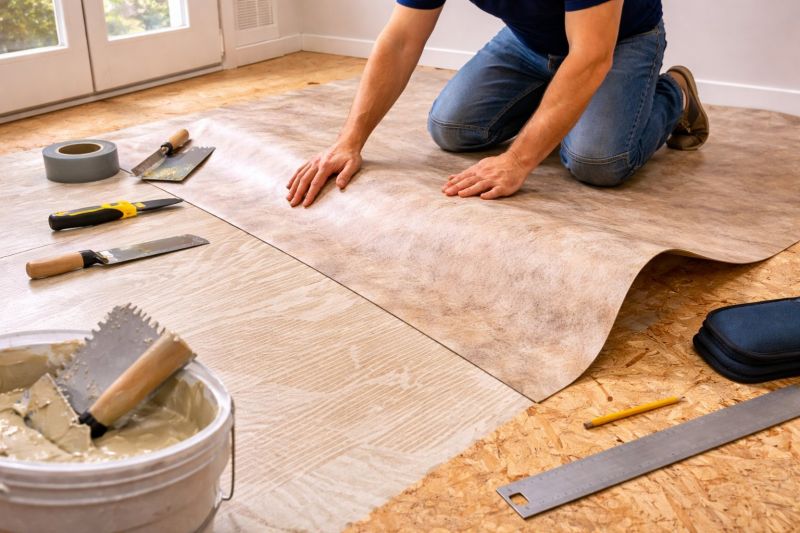 Sheet Flooring Installation in Escondido, CA