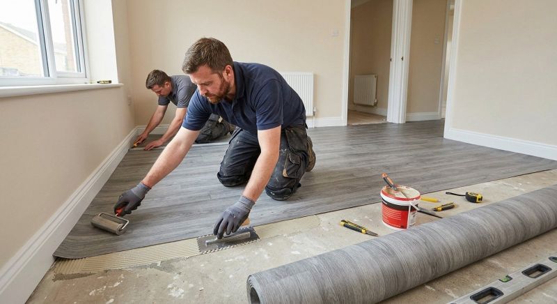 Sheet Flooring Installation in Oceanside, CA