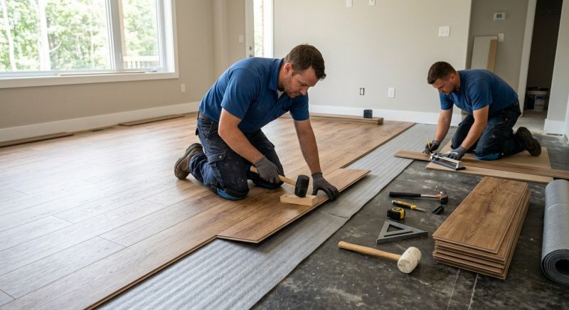 Vinyl Flooring Installation in Fallbrook, CA