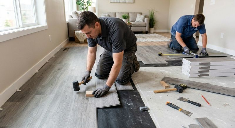 Vinyl Flooring Installation in Poway, CA
